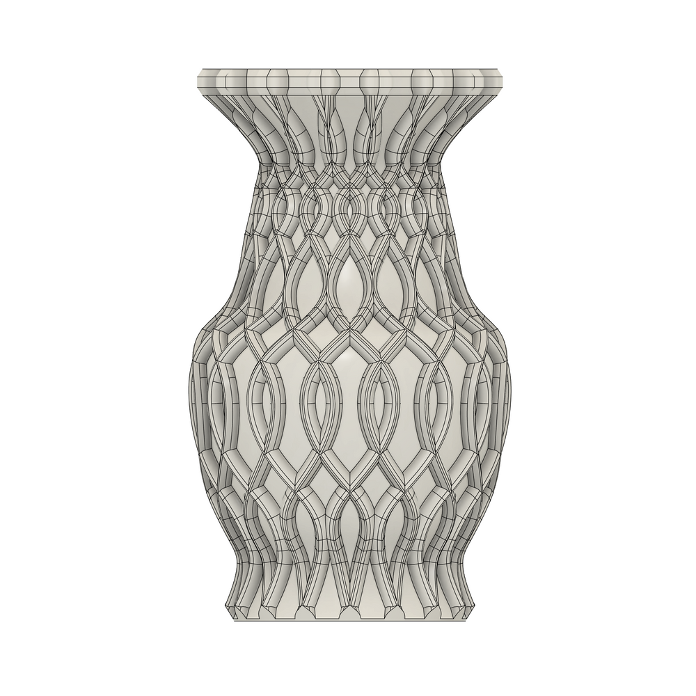 Vaso 3D Fenicia | File STL per Stampa 3D