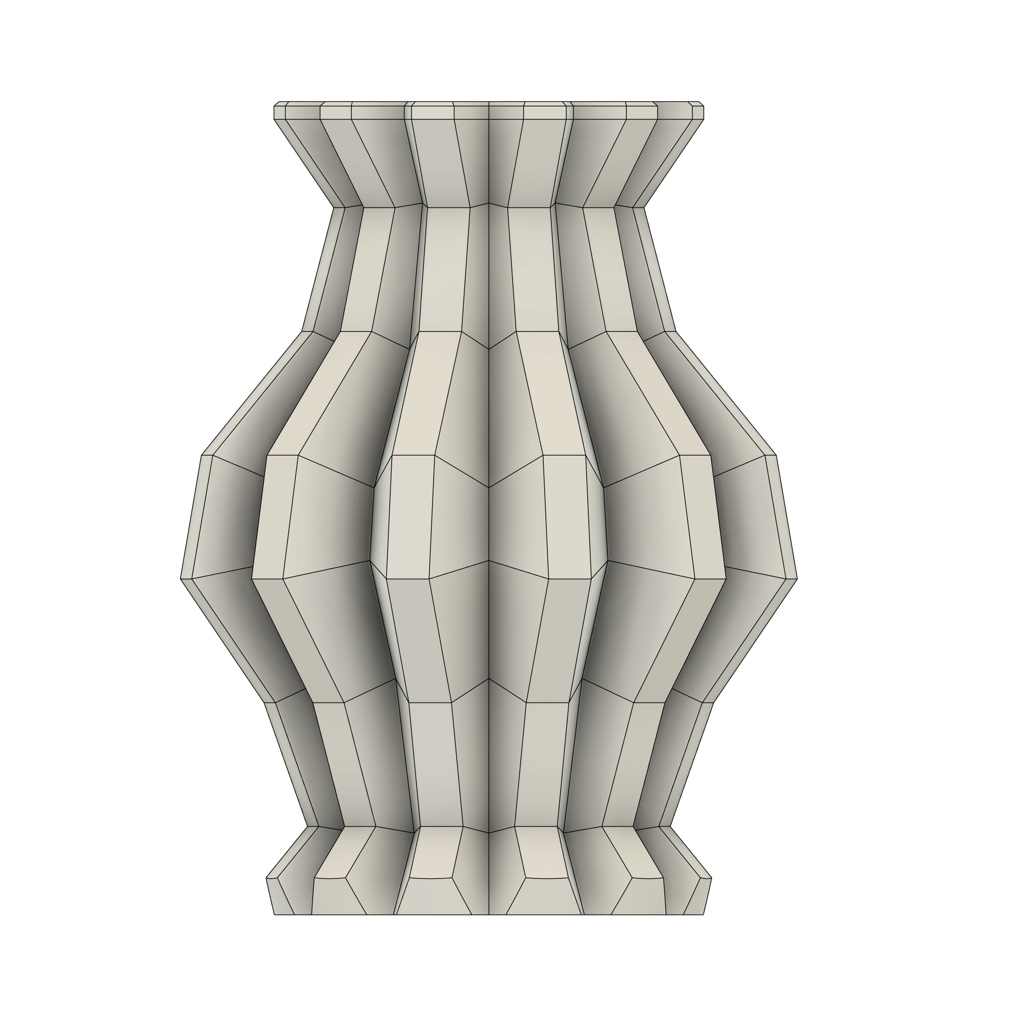 Vaso 3D Artico | File STL per Stampa 3D