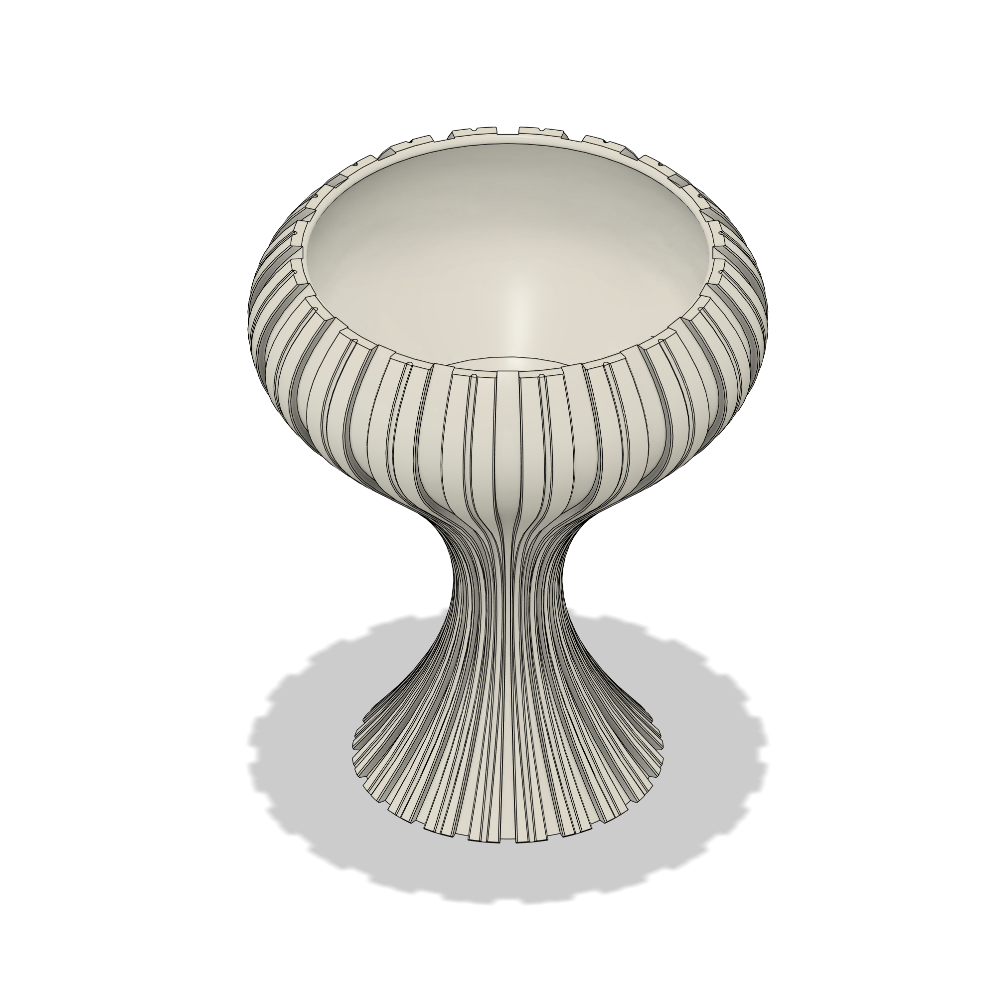 Vaso 3D Coppa | File STL per Stampa 3D