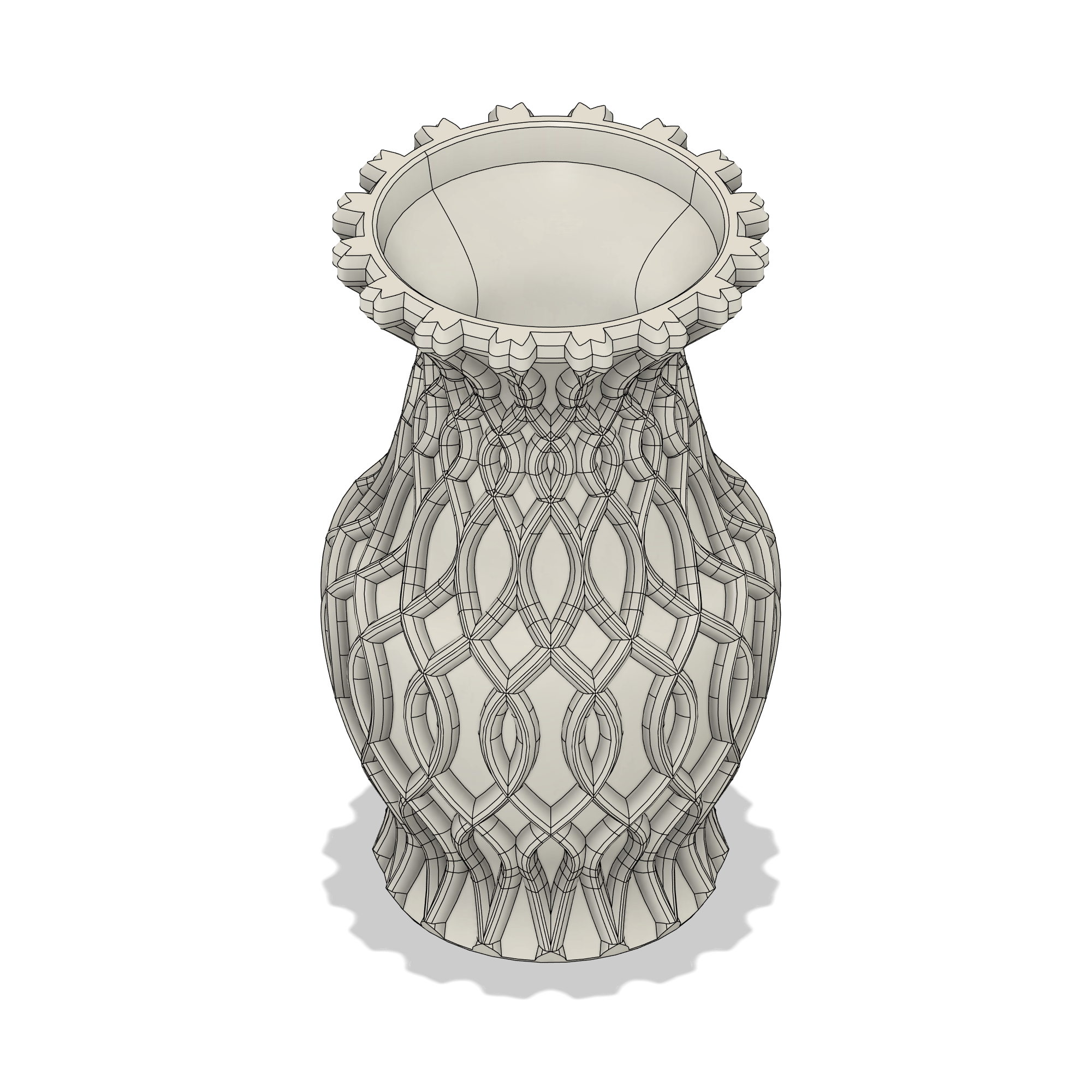 Vaso 3D Fenicia | File STL per Stampa 3D