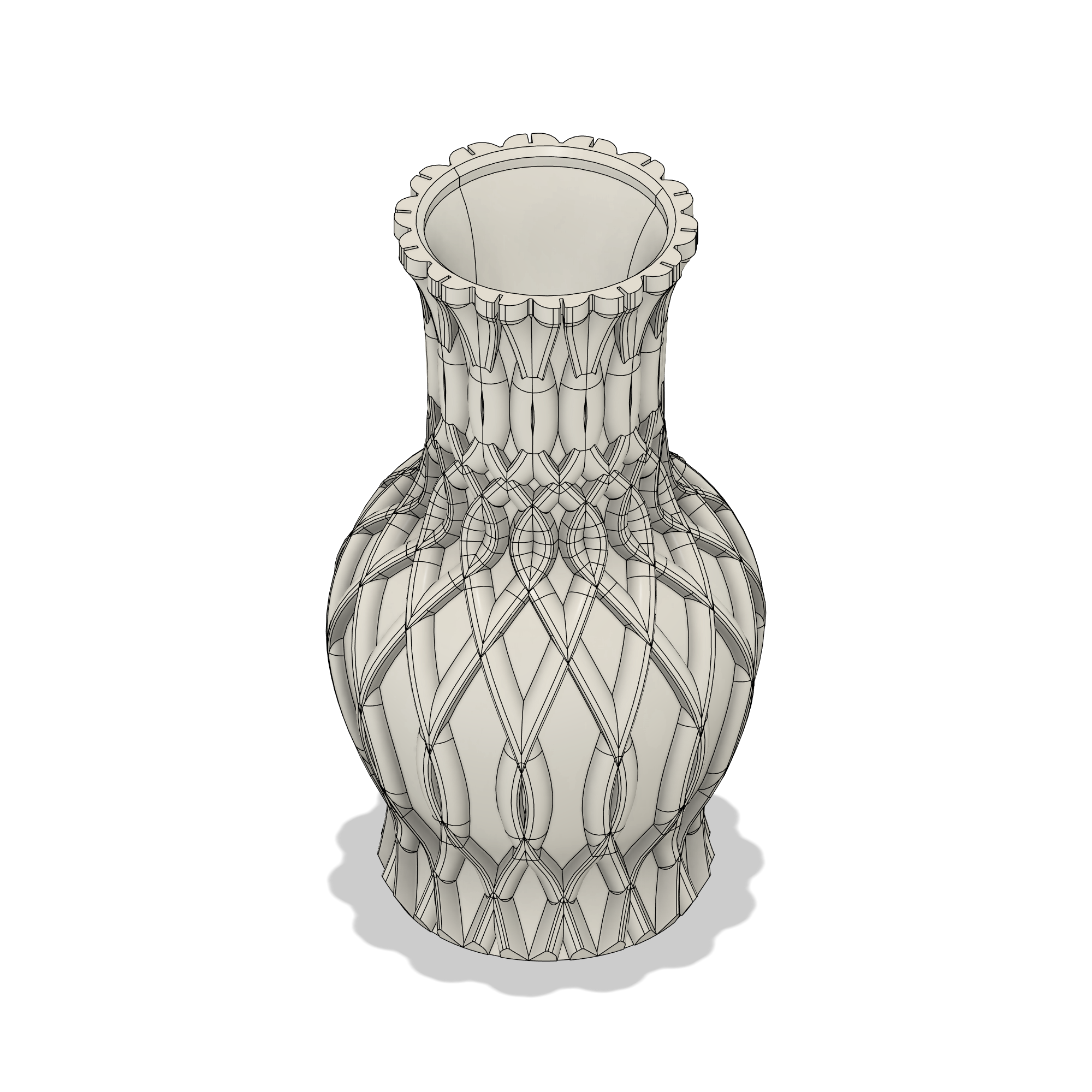 Vaso 3D Caleida | File STL per Stampa 3D