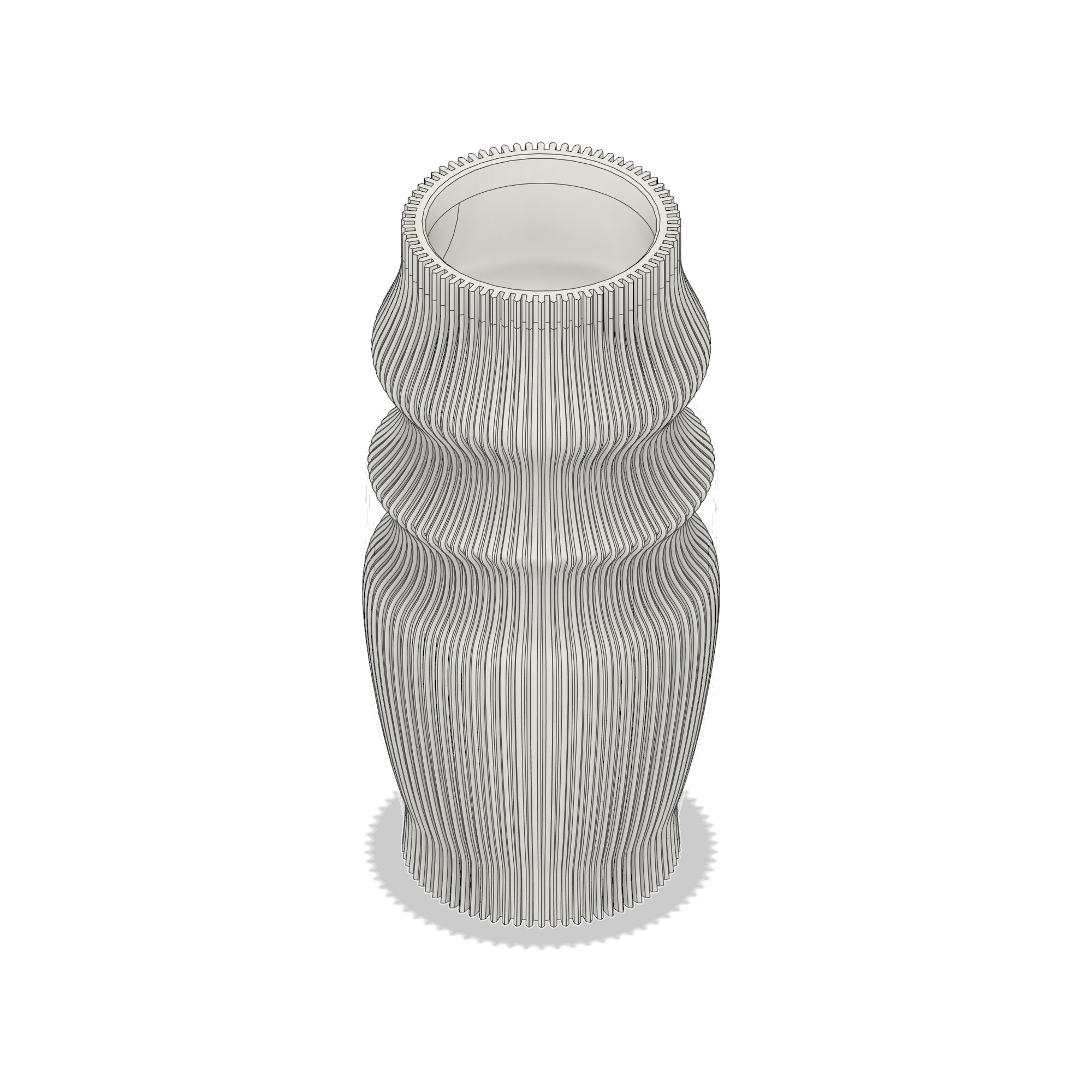 Vaso 3D Magda | File STL per Stampa 3D