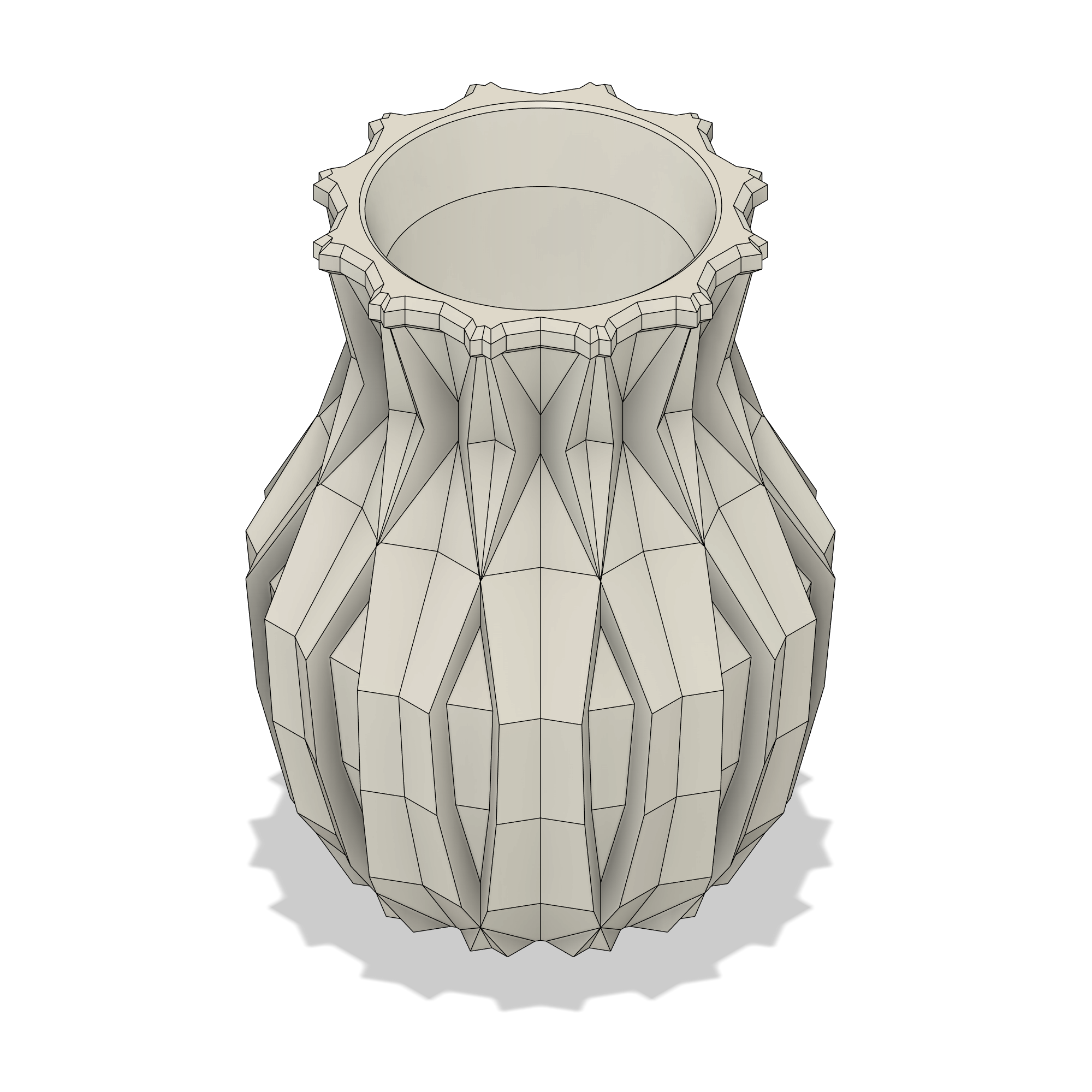 Vaso 3D Ramiro | File STL per Stampa 3D