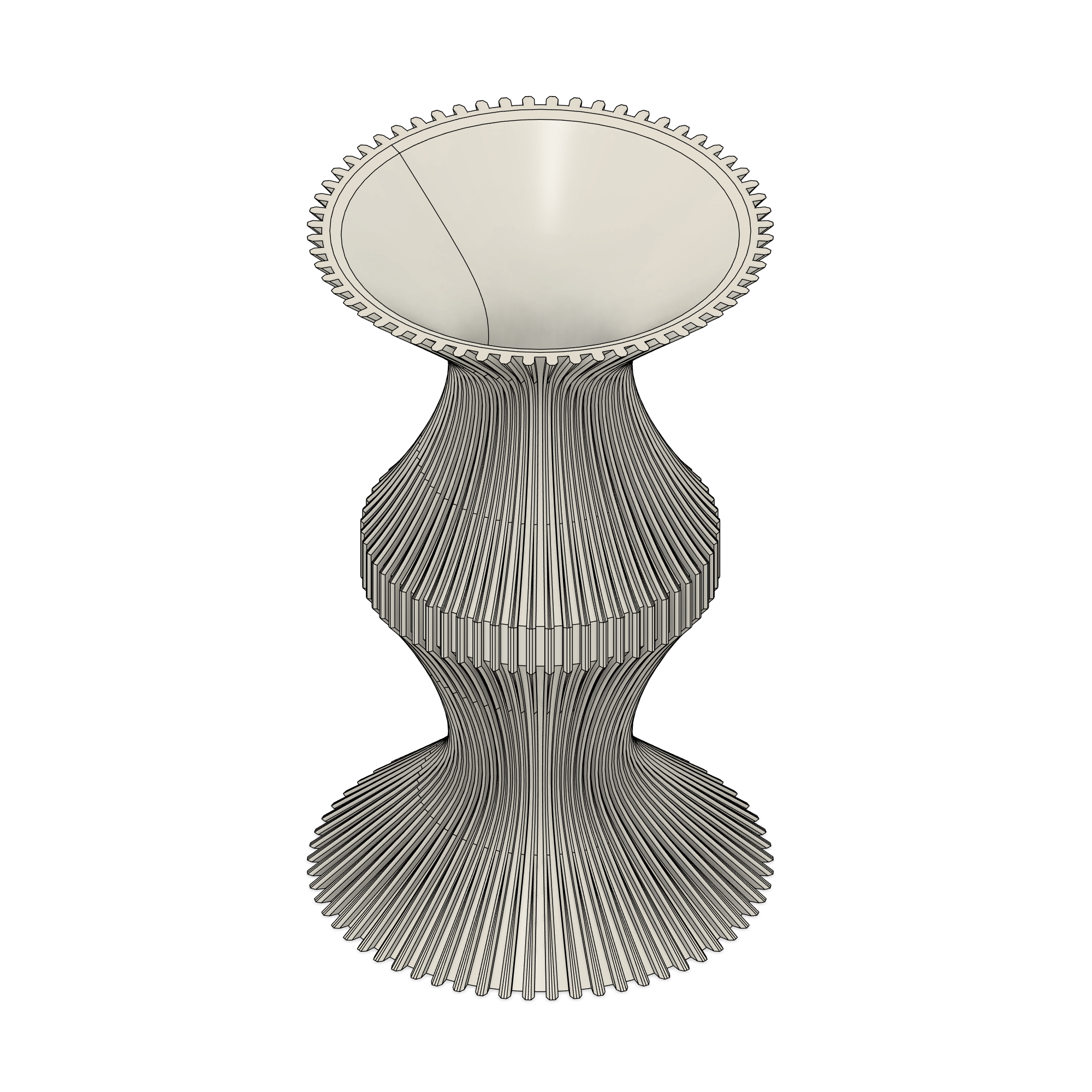 Vaso 3D Lidia | File STL per Stampa 3D