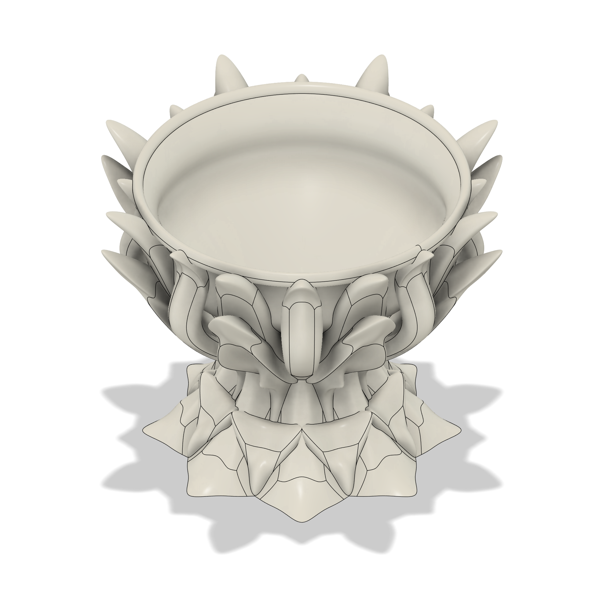Vaso 3D Flora | File STL per Stampa 3D