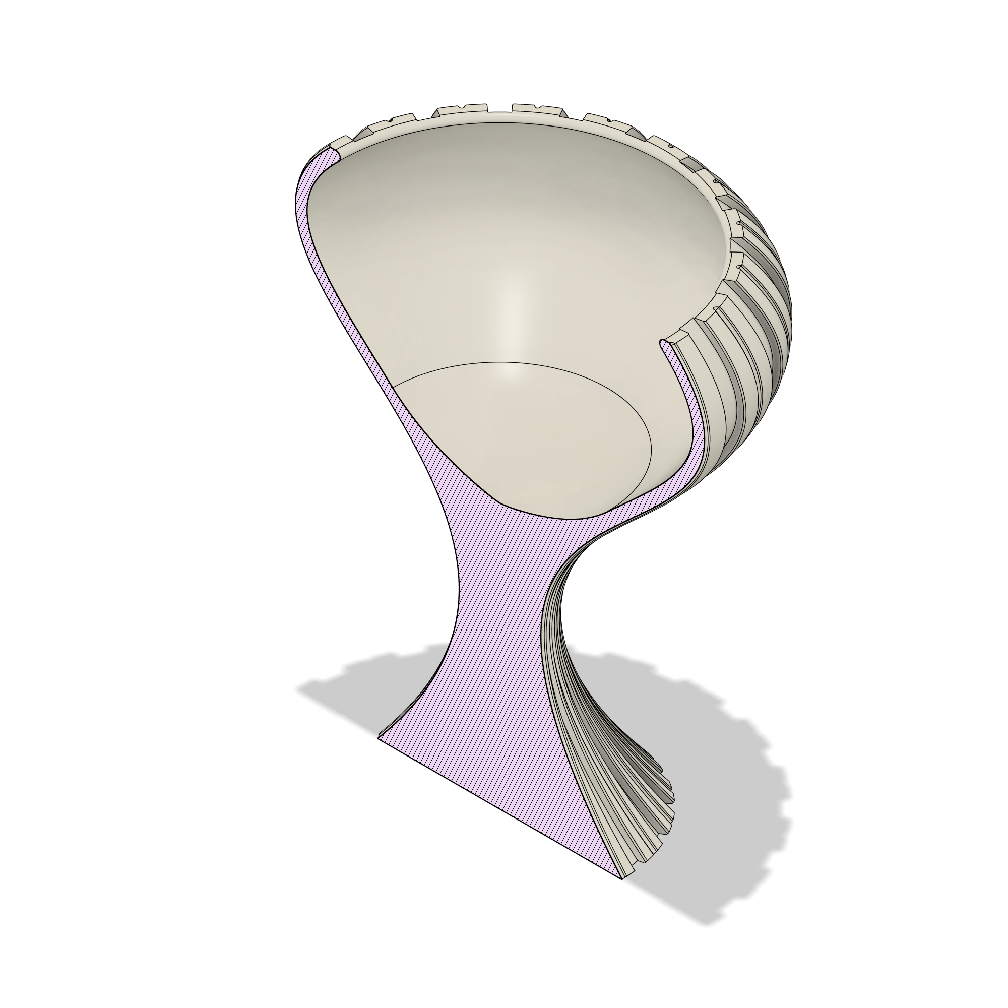 Vaso 3D Coppa | File STL per Stampa 3D