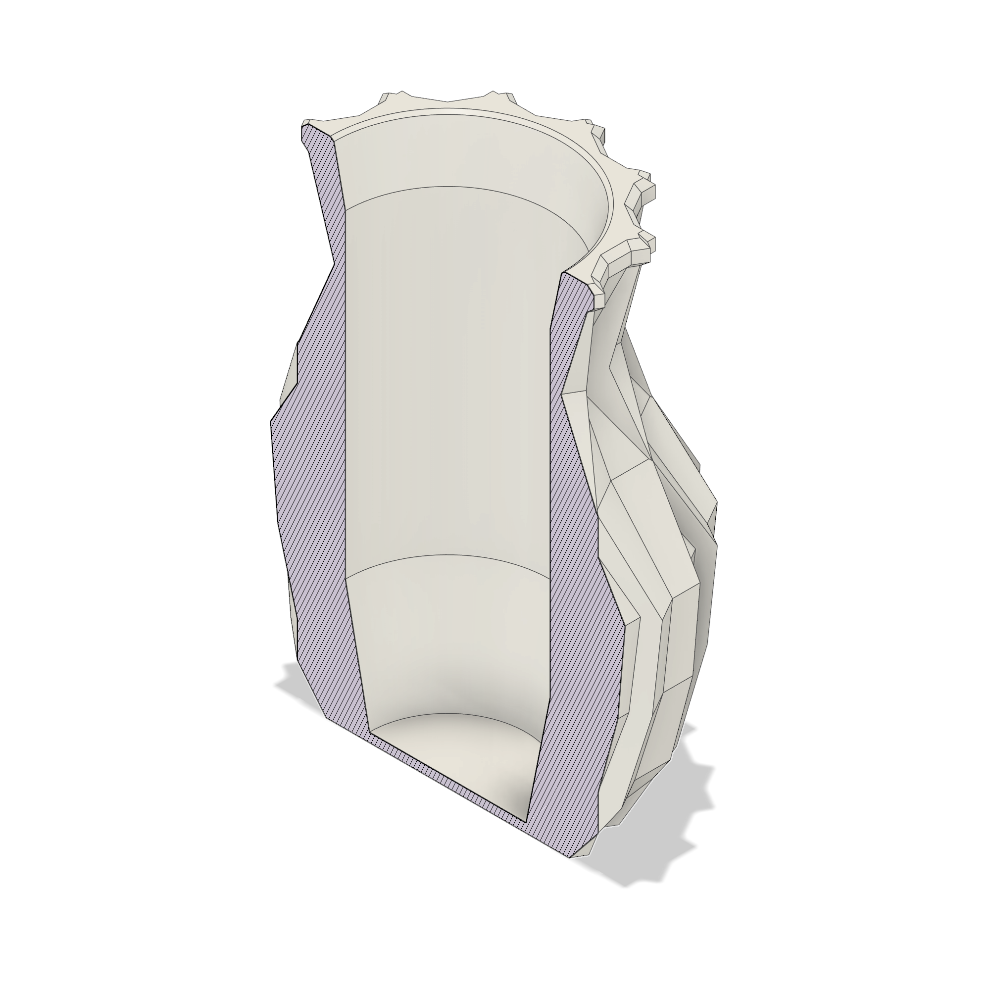 Vaso 3D Ramiro | File STL per Stampa 3D