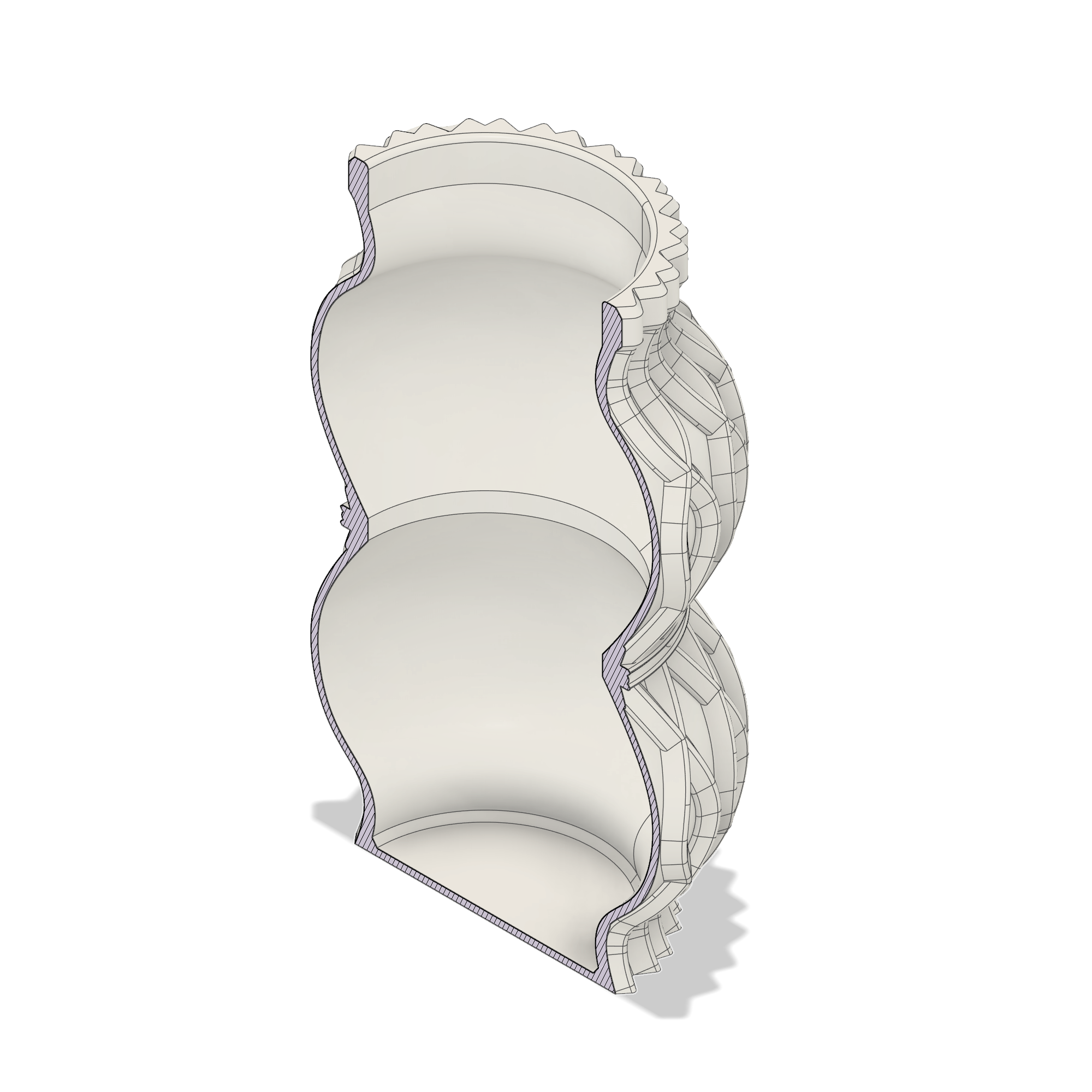 Vaso 3D Jolly | File STL per Stampa 3D