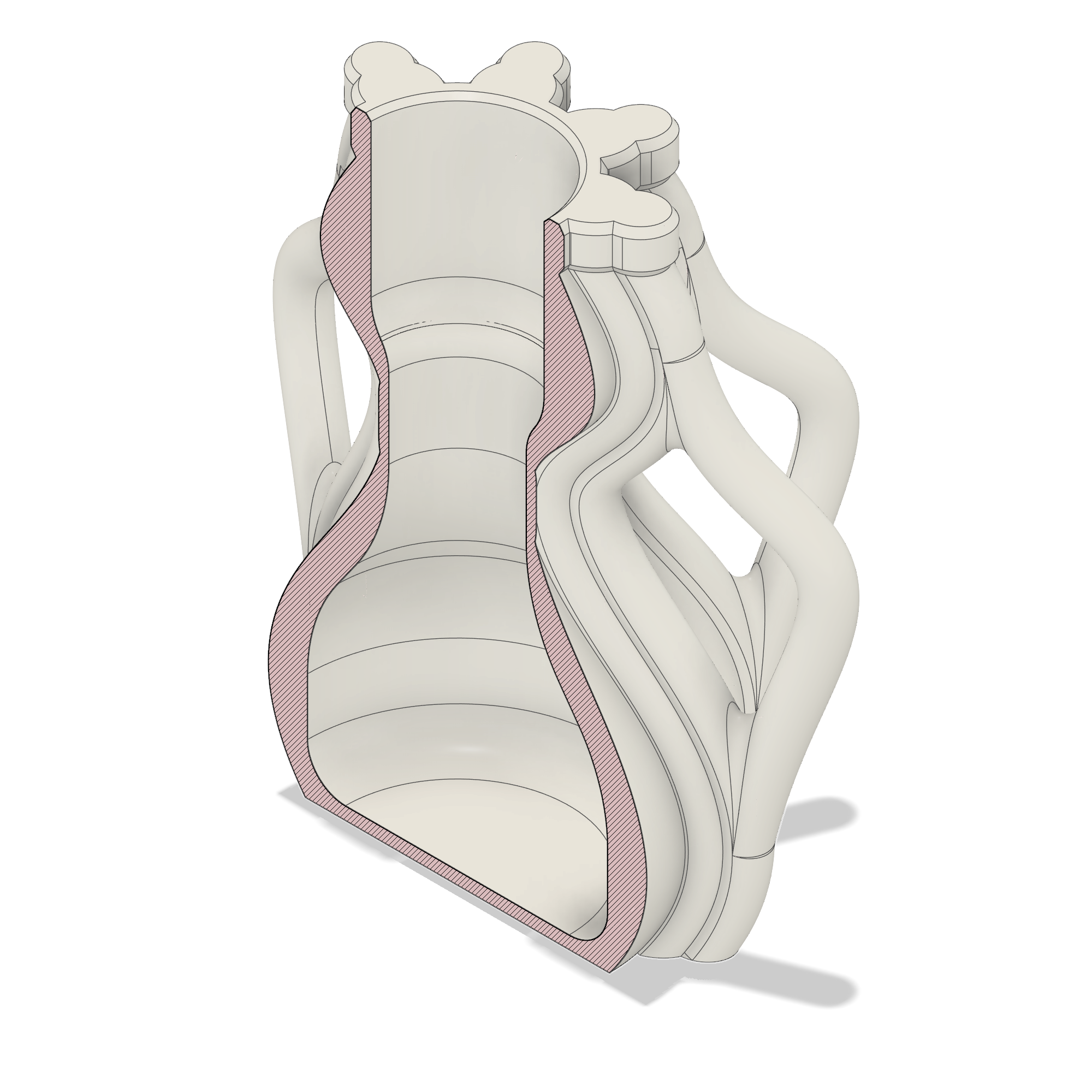 Vaso 3D Medusa | File STL per Stampa 3D