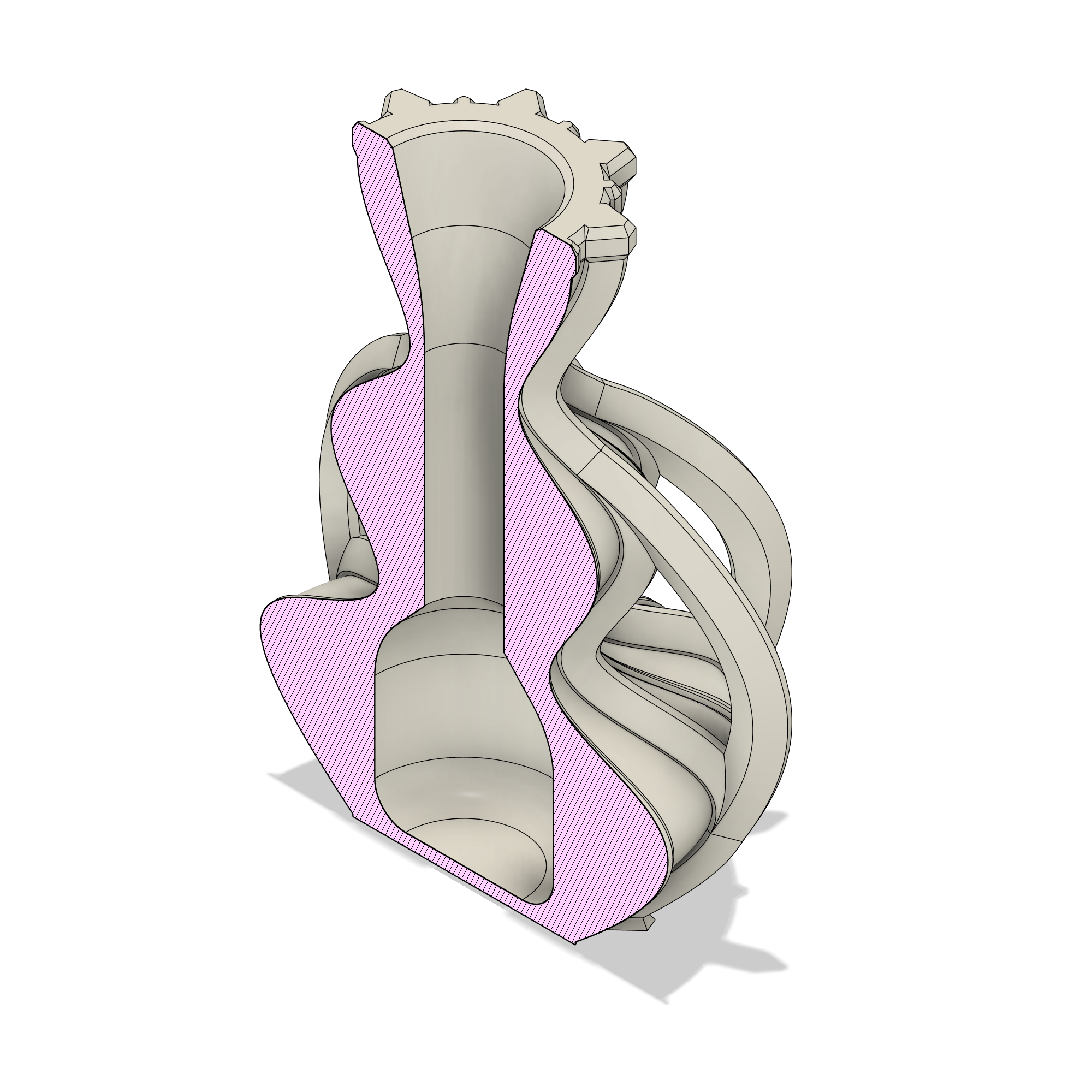 Vaso 3D Sunny | File STL per Stampa 3D