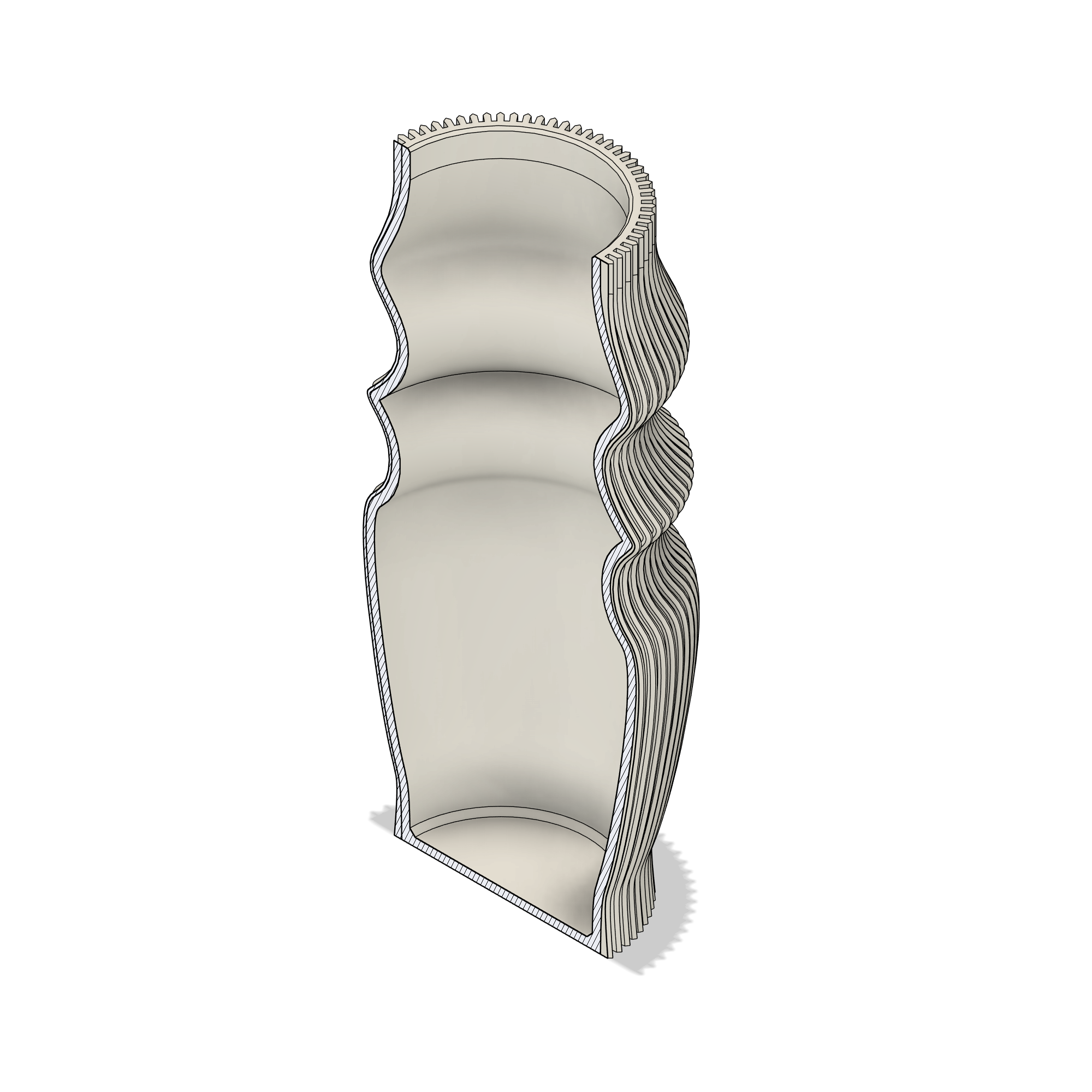 Vaso 3D Magda | File STL per Stampa 3D