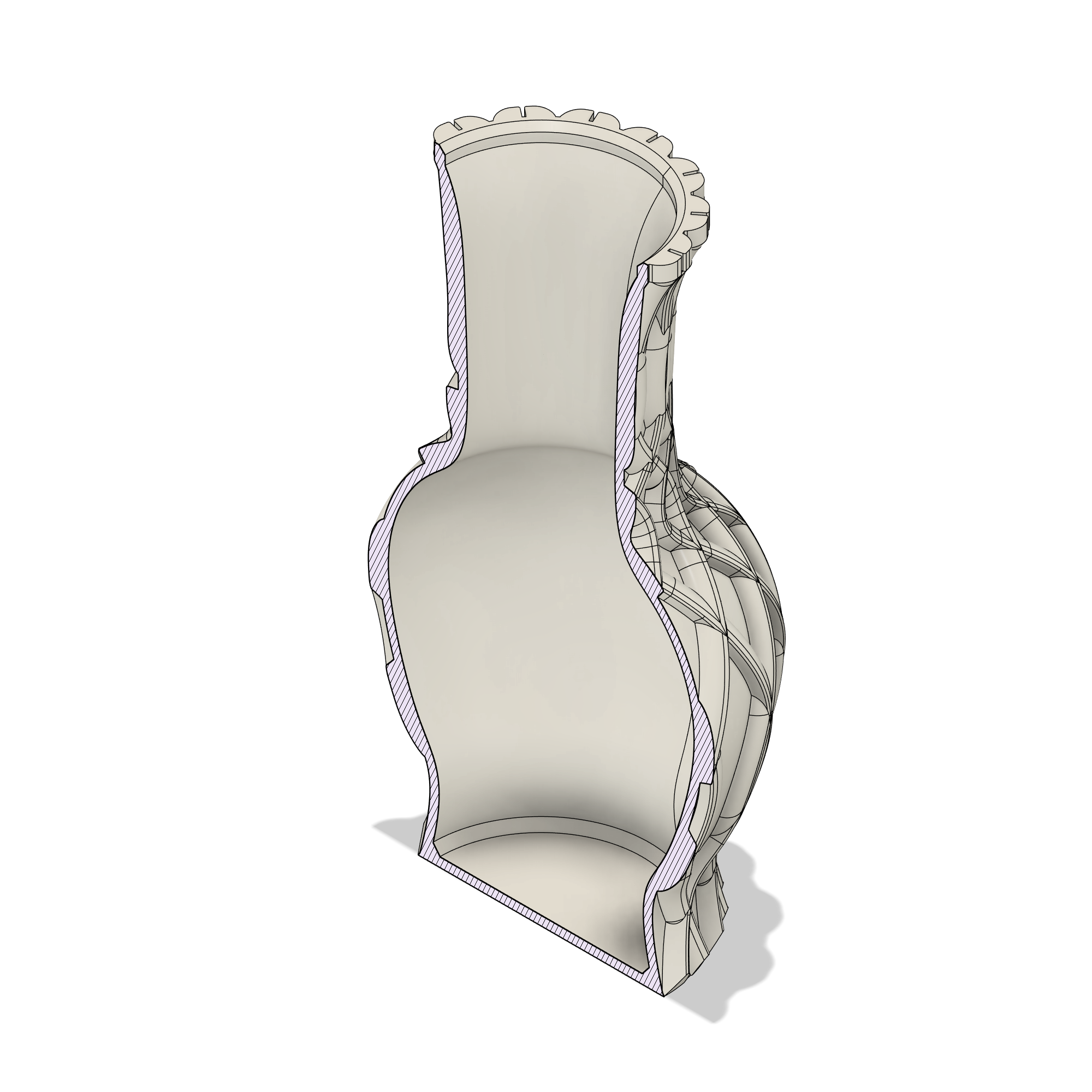 Vaso 3D Caleida | File STL per Stampa 3D