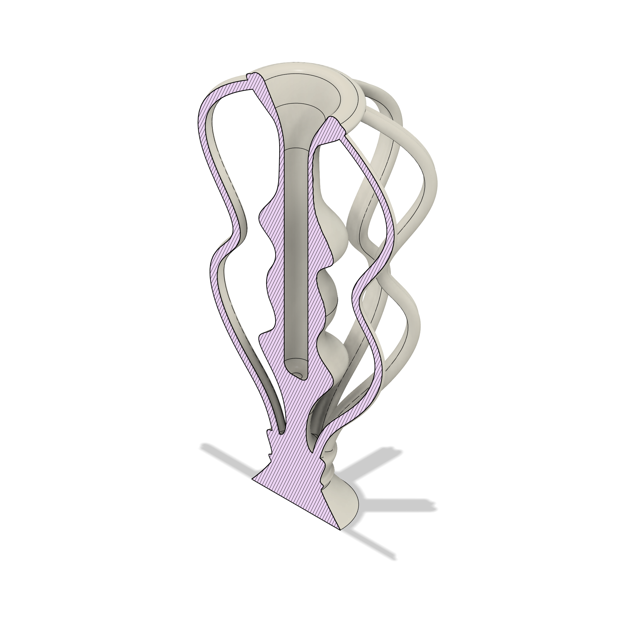 Vaso 3D Anemone | File STL per Stampa 3D