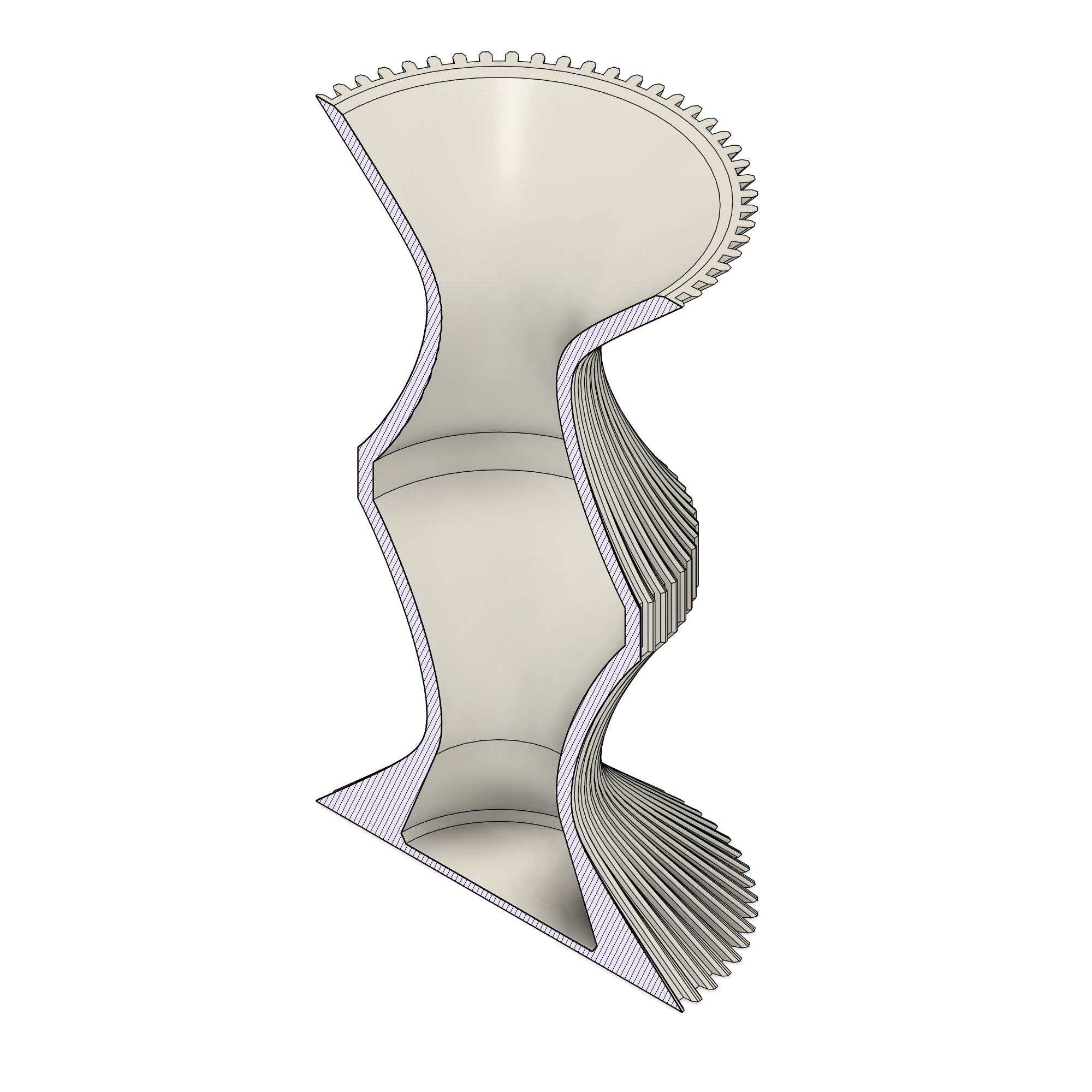 Vaso 3D Lidia | File STL per Stampa 3D