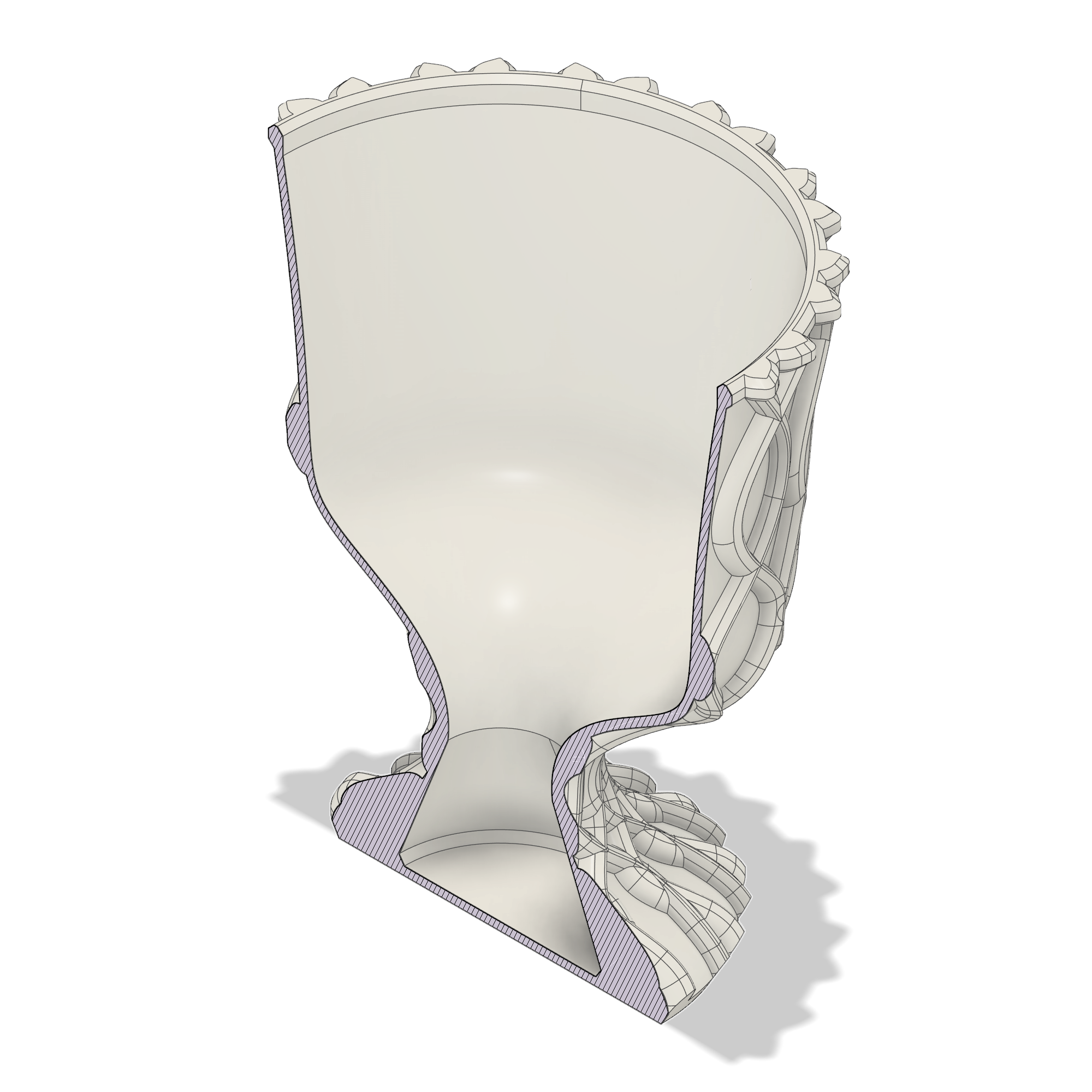 Vaso 3D Imperia | File STL per Stampa 3D