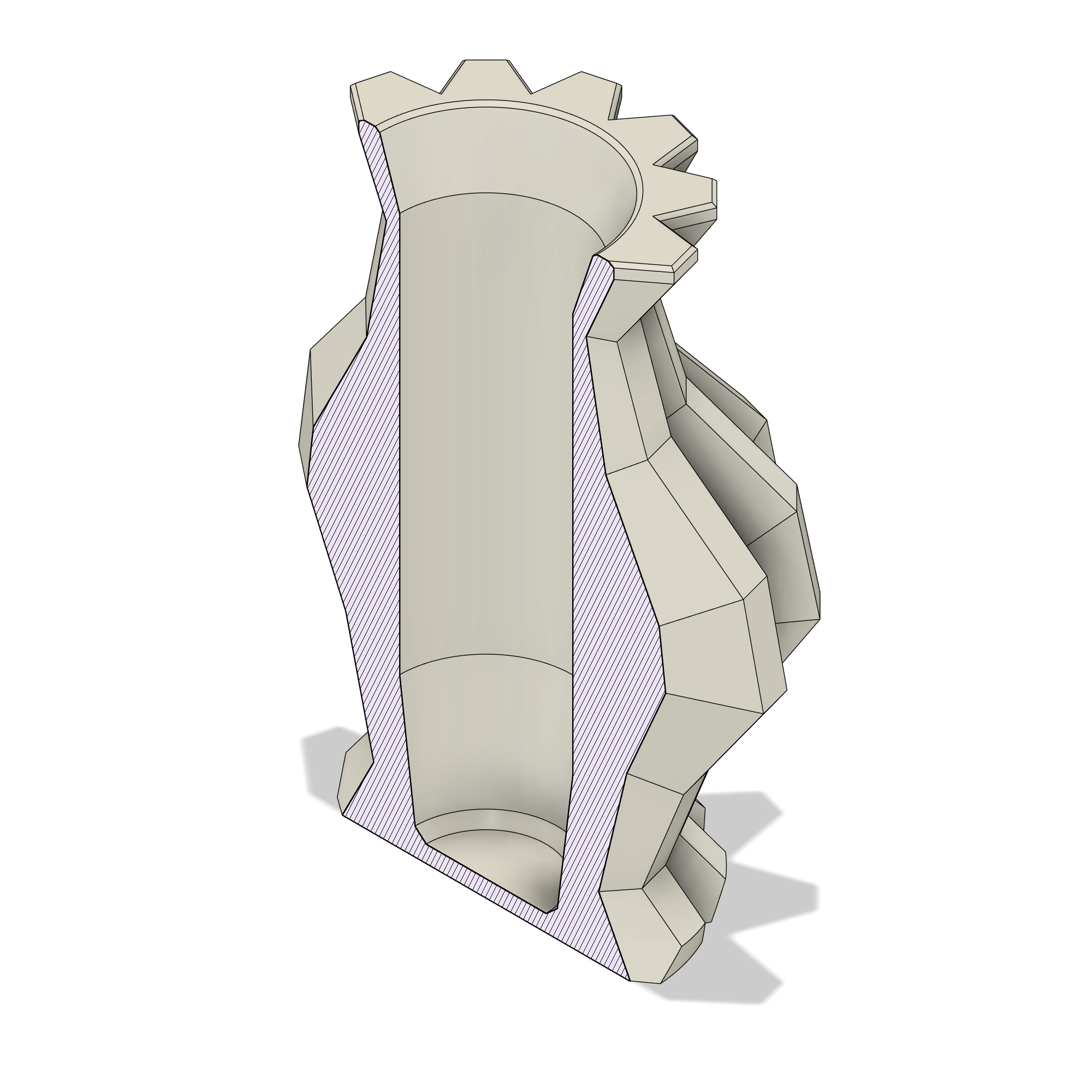 Vaso 3D Artico | File STL per Stampa 3D
